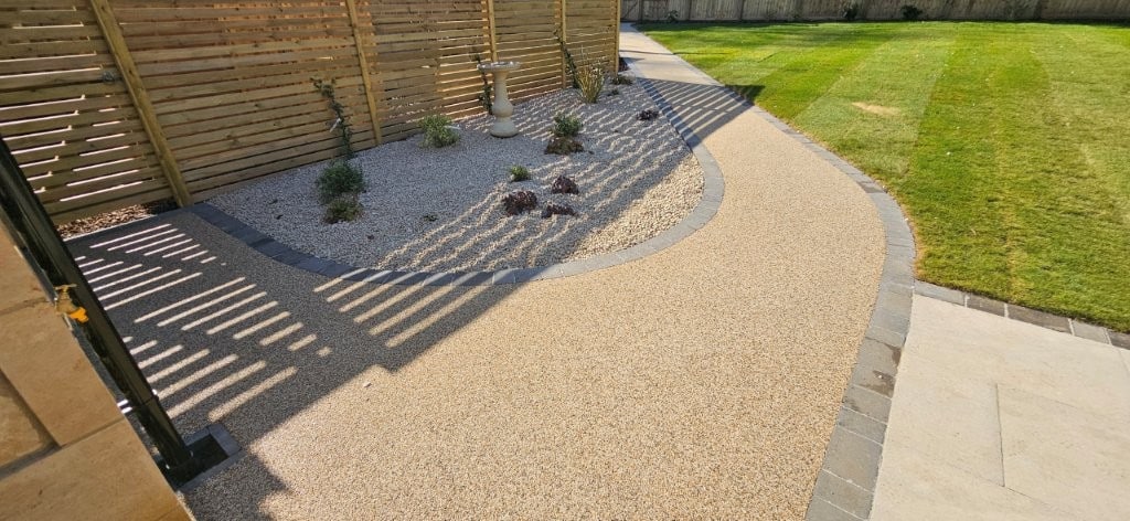 Resin landscaping in Chesterfield